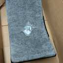 LIORCE Cat Shelf with Comfortable Cushion - Curved Modern Cat Bed (Large Size) - Lotus Leaf Design Cats Wall Perch - Wall Mounted Cats Furniture for Sleeping, Playing, Climbing, and Lounging, Walnut