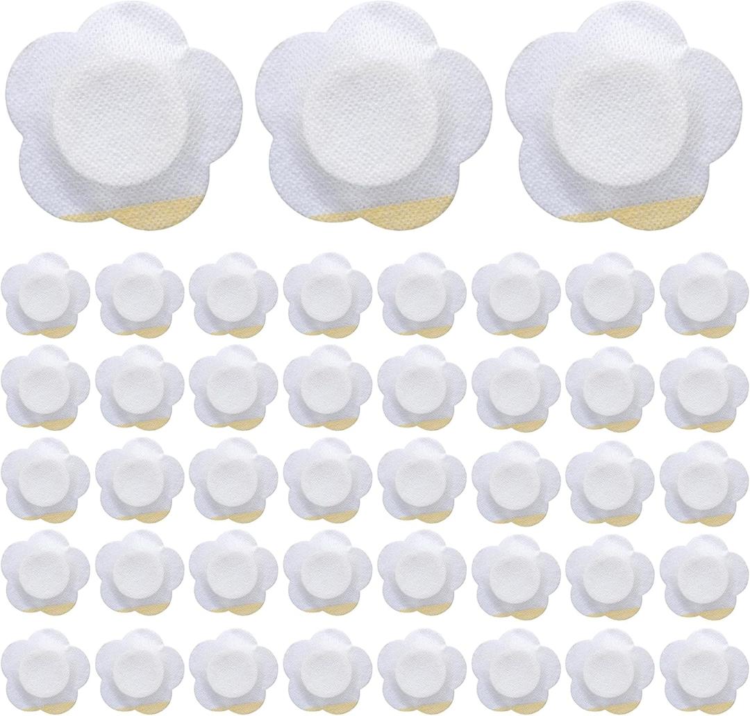 Castor Oil Pack Wrap, 200Pcs Castor Oil Pack Wrap, Self-Adhesive Disposable Patches, Highly Absorbent & Breathable Belly Button Patch for Body