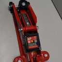 Big RED Hydraulic Trolley Service Lift Jack/Portable Floor Jack with Special Slow Release and Blow Mold Carrying Storage Case : 2 Ton (4,000 lb) Capacity, Red,T82012GS