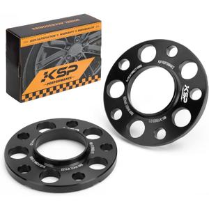 KSP 5X120mm Wheel Spacers, 2PCS 12mm Hubcentric Forged Tuning Spacer for E36 E46 E90 E92 E60 318i 323i 325i 328i 330i 335i 525i 545i Hub Bore 72.56mm Without Lug Bolts