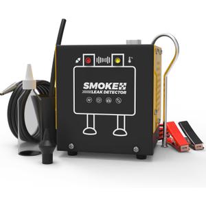 Smoke Machine Automotive Diagnostic Detector - 12V DC EVAP Smoke Leak Tester with Built-in Air Pump for Vehicle Pipe System