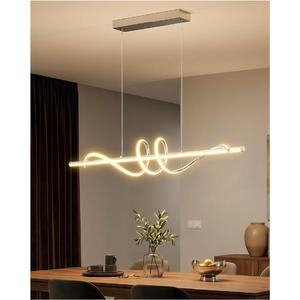 39.4in Kitchen Island Light, 3CCT & 10%-100% Dimmable Chandelier