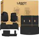 LASFIT Floor Mats 2021-2026 & Only 8 Seats (Not for 7/9 Seats) for Chevrolet Chevy Tahoe/GMC Yukon (Only Yukon, Not Fit Yukon XL)/Cadillac Escalade (Only Escalade, Not Fit Escalade ESV)