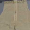 YIANNA Tummy Control Shapewear for Women Strapless Fajas Colombianas Body Shaper Shorts Butt Lifter with Zipper Crotch Size XL