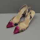 Betsey Johnson Women's April Pump, Blush Multi Floral, 8