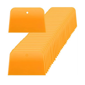 200 Pcs 4 Inch Body Filler Spreaders Automotive Reusable Plastic Auto Spreader Plastic Paint Scraper for Car Body Automotive Fillers, Putties and Paint Tools