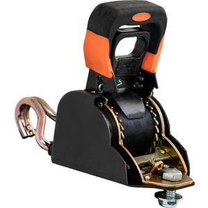 Buyers Products 5483106 8 Foot Spring Retracting Ratchet Tie Down with Double J-Hook, 3000lb MGTW, 1000lb WLL, Service Body Truck & Trailer Cargo Control Solutions Buyers Products 5483106 8 Foot Spring Retracting Ratchet Tie Down with Double J-Hook, 3000lb MGTW, 1000lb WLL, Service Body Truck & Trailer Cargo Control Solutions