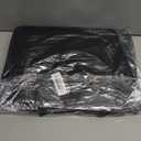 ZHMO Canvas Tote Bag for Women,Women's Bags Crossbody Bags Work Laptop Tote Bag Large Handbags Purse for Travel Nurse Teacher (New Upgrade Black With Compartments and Inner Cup Holders)