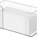 Acrylic Clear Paper Towel Dispenser Countertop,11 Long Multifold Paper Towel Dispenser and Napkin Dispenser for Bathroom,Suitable for Z-fold,Folded,Trifold,C fold and Tri Fold Paper Towels Holder