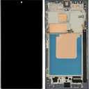 Only for US Version for Samsung Galaxy S24 Ultra 5G Screen Replacement with Frame for Samsung S24 Ultra S928u S928w S928a LCD Display digitizer Touch Screen Assembly 6.8" Titanium Black