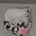Dalmatian Costume Girls, 101 Days of School Dog Costume Set Kids Tutu Headband Accessories Halloween Animal Party (5-6 Years Old) White