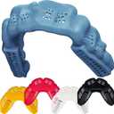 Braces Mouthguard, BulletProof: World’s Thinnest & Strongest Sports Mouth Guard for Braces! Football Basketball Hockey Lacrosse Rugby BJJ MMA Boxing & Sleeping Mouthpiece. Adult Youth Kids Mouth Piece, Small