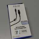 Zgear Metal Housing For Lightning Tip 10 Foot Braided Sync & Charge Cable