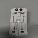 Conair Universal Travel Adapter, European Travel Plug Adapter with Surge Protection, All-in-One Worldwide Travel Adapter