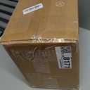 DUMOS Mini Fridge for Bedroom, 4L Compact Personal Fridge Cooler For Skincare, Drinks, And Snacks, Fits 6 Cans, Mini Refrigerator with 110V Ac/12V Dc, Ideal For Car, Dorm, White