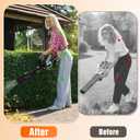 Ergonomic Leaf Blower Handle 2.0 Lightweight Back-Saving Grip with Shoulder Strap Fits EGO LB5300, LB5800, LB6150, LB6500, LB6504, LB6700, LB7654, LB8800, LB8803 - Especially for Women and Seniors