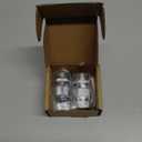 Hibbent Garden Hose Quick Connector, 2 Sets Solid Brass 3/4 Inch GHT Thread Faucet Hose Quick Connect Fitting, Female and Male Adapter