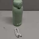 Portable Bottle Warmer for Travel 12oz– 80W Fast Heating, 316 Stainless Steel, 11400mAh Rechargeable Precise Temp Control & LED Display Safety Lock Cordless Travel Warmer for Baby Breastmilk & Formula