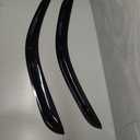 Tape On Window Visors Fits for 1997-2004 Dodge Dakota 2Dr Only, Side Auto Window Wind Deflectors, Ventshade, Rain Guards for Cars/Trucks