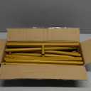 7.2 FT Arch Backdrop Stand, Balloon Arch Stand with Base, Metal Arch Stand, Gold Baby Shower Backdrop Arch, Wedding Arch Frame