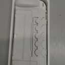 JEMDO Dockable Protective Case for Nintendo Switch OLED 2021 with 5 Game Card Slots,Ergonomic Comfort Grip,Shockproof Dockable Cover Accessories, Tempered Glass, Joy-Con Thumb Grips (White-Set)