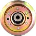 2 x Flat Idler Pulley for Husqvarna/AYP/Craftsman/Poulan/Roper - Replaces 131494 173437 173438 104360X 155191 532131494 532173438 AM103480 AM37321- Lawn Mower Deck Pulley for 42" Decks