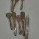 10 Pack Wooden Utensils for Cooking, Wood Utensil Set for Kitchen, Teak Wooden Spoon for Cooking, Non-Stick Spatula Ladle