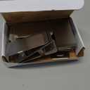 Large Chip Bag Clips with Anti-Slip Rubber,BURLIHOME All-Purpose Stainless Steel Heavy Duty Air Tight Seal Food Bags File Paper Photos Clamps for Home/Office/Kitchen Supply,10Pcs(Silver)