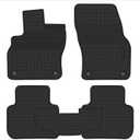 Car Floor Mats Custom Fit for Audi Q3 2025 2024 2023 2022 2021 2020 2019 Rubber Automotive Floor Liners Set Tapetes Waterproof All Weather Protection Heavy Duty Odorless (Full Black)