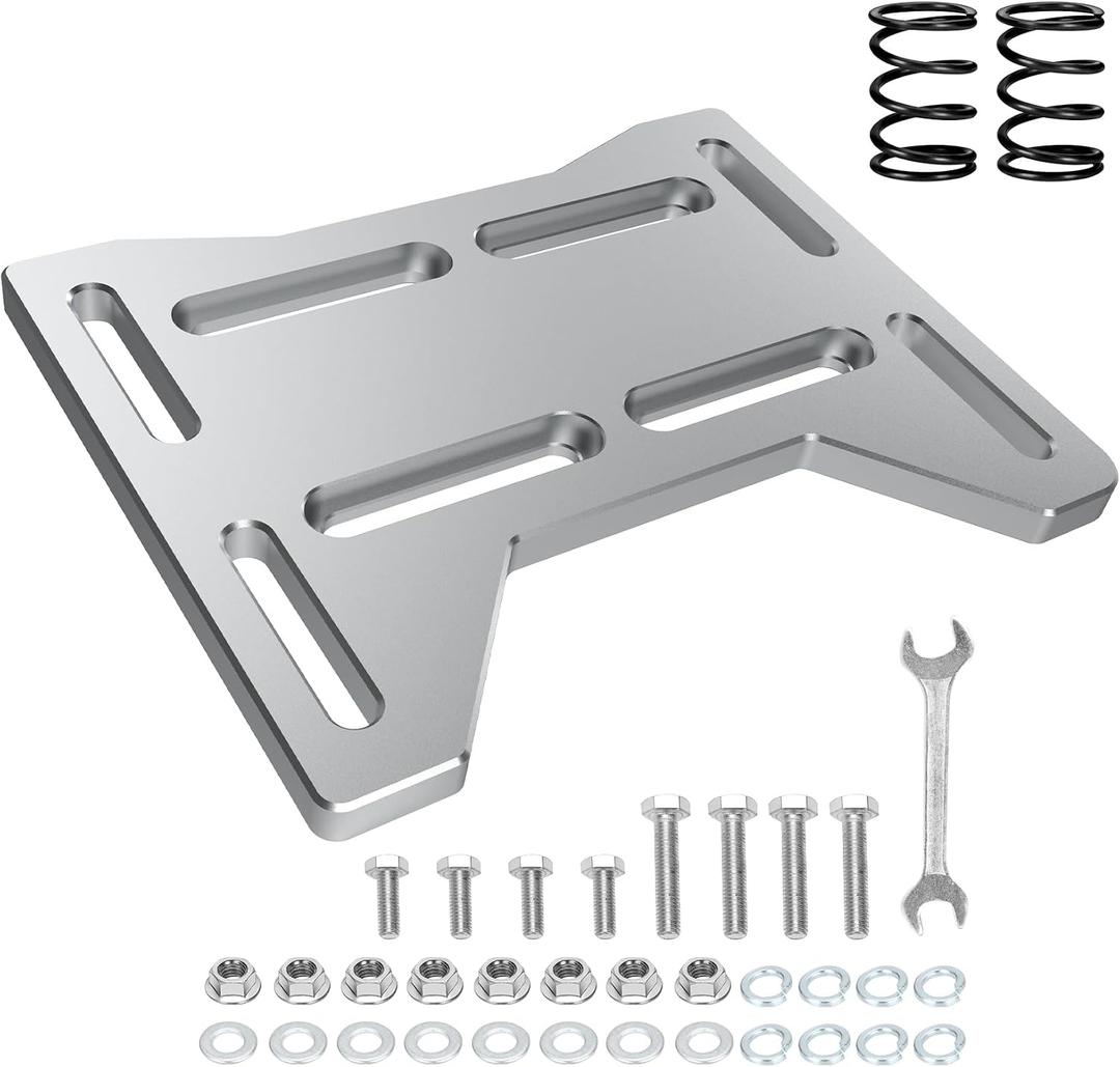 FVRITO Motor Engine Mount Adapter Plate for Predator 212cc 196cc 224cc 97cc Mini Bike Coleman CT200U BT200X CC100X Baja Doodlebug DB30 GX160 OHV Small Clone Engine Performance Parts