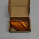 LED Side Marker Lights Compatible with 2018-2025 Jeep Wrangler JL Gladiator JT Front Fender Flares Turn Signal Lamp Corner Indicator Light (Amber Lens)