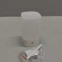 Small Humidifier for Plant, Cool Mist Mini Humidifiers for Bedroom, Desk Personal Humidifiers for Indoor Office Car, Portable Humidifier for Travel -White 400ml