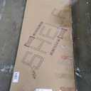 BHG Vintage Multifunctional Folding Bookshelf, No-Assembly Plant Stand Storage Rack Shelves for Home Office (All White, 5-Tier)