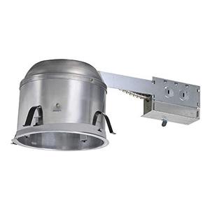HALO H27 6” Shallow Recessed Lighting Housing for Residential & Commercial Remodel w/Socket Base, IC Rated, AIR-TITE