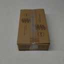 IEEK 4 Tier Stackable Liquor and Water Bottle Holder Free-Standing Fridge Liquor Bottle Organizers Clear Plastic Water Bottle Holder for Cabinet, Refrigerator, Pantry, Kitchen Countertops, Holds 12 Bottles