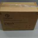 Famiware Milkyway Plates and Bowls Set, 12 Pieces Dinnerware Sets, Dishes Set for 4, Cinnamon Brown