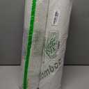 Bucherry 2 Pcs 18 x 4 Inches Cervical Neck Roll Memory Foam Pillow Cylinder Bolster Pillow for Bed Round Neck Support with Removable Washable Cover for Sleeping Travel Yoga Legs Back Lumbar