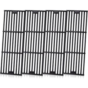 Grill Grates for Char Griller 5050, 5650, 2121, 3001, 5072, 2123, 2828, 3072, 3030, 3008, 4000, King Griller 3008, 5252, 19 3/4 Inch Cast Iron Cooking Grate for Char-griller Replacement Parts.