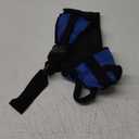 Rhino Valley Gait Belt for Senior with 7 Handles, 59" Anti-Slip Gate Belts Medical for Elderly, Transfer Belt with Quick Release Buckle, Elderly, Physical, Handicap, Bariatric Therapy, Blue & Black