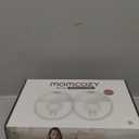 Momcozy M5 Hands-Free Wearable Breast Pump, Double-Sealed Flange for Baby-Like Comfort, 3 Modes & 9 Suction Levels, Portable Electric Pump  24mm, 2-Pack Quill Gray