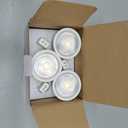 MR16 LED Bulbs, 70W Halogen Bulb Equivalent, 3 Color Selectable 3000K 4200K 6000K, 7 Watt, 650 Lumen, AC/DC 12V LED GU5.3 Bi-Pin Base Spotlight, 40 Spot Light No-Dimmable (6)