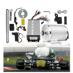 72V 3000W Brushless DC Motor Kit 4900rpm - 5800rpm with 24 mosfet 50A Controller and Throttle Grip for Scooter Bicycle Motorcycle Bike DIY Conversion Kit
