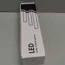 ASOKO Under Cabinet Led Light Plug in, Dimmable Daylight White 4500K, 3 Pack 12 inch Linkable Led Under Counter Lights for Kitchen, Shelf, Workbench, Cupboard, ETL Listed Plug 24V, UNO-LK 4500K