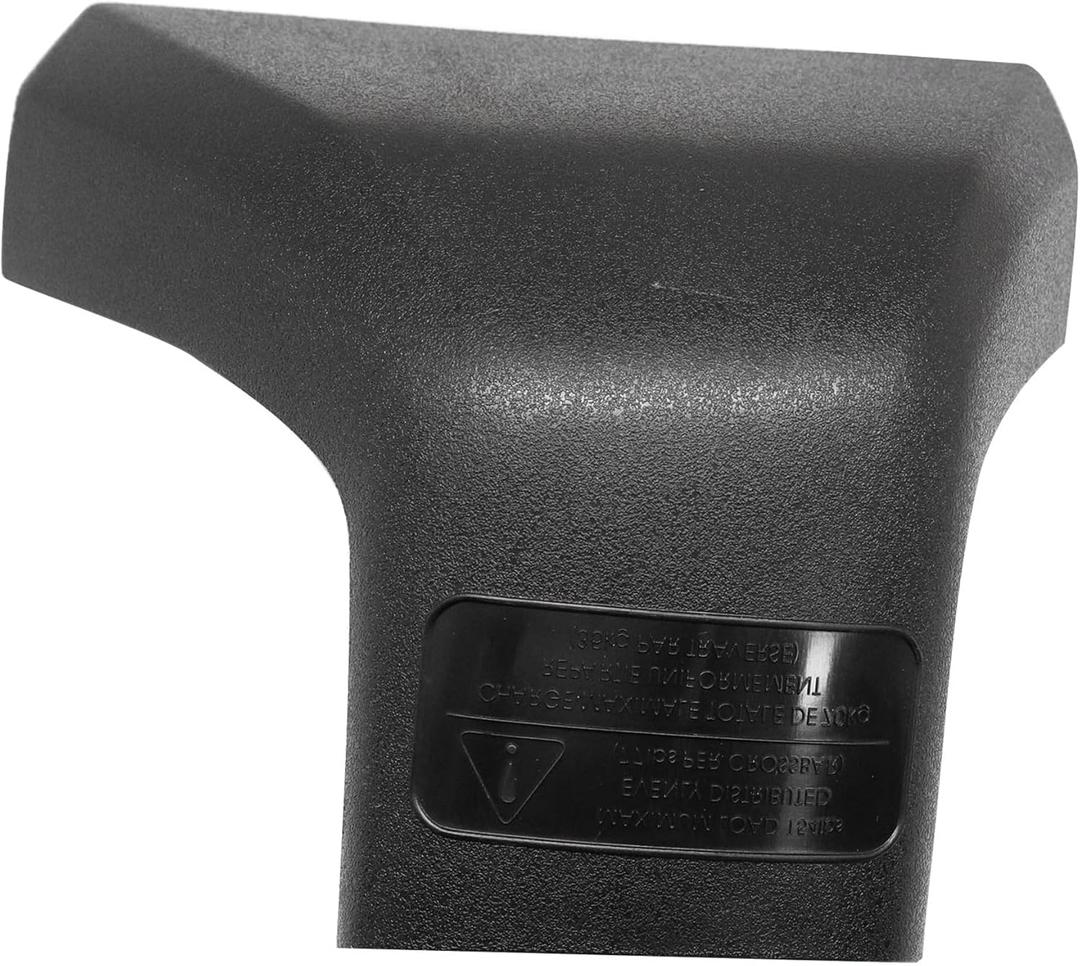 Rear Right Roof Rack Rail Cover End Cap PT76748200CVRR Compatible with Toyota Highlander Xle Platinum 2020-2024 Replaces PT767-48200-CVRR ABS Roof Luggage Cargo Exterior Protection Shell Trim