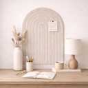 Orelle Rainbow Arch Felt Bulletin Board, 23"W x 31"H
