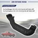 Air Intake Hose F47Z-9B659-A Compatible with Ford Ranger Explorer 1992 1993 1994 V6 4.0L Replace F47Z9B659A Air Intake Tube Pipe Duct Hose