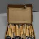 Tenceur 50 Sets Christian Gifts Bulk Bible Verse Bamboo Pens and Inspirational Bookmarks Religious Faith Based Gift for Party Women Men