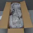 PAPAYA Crystal Chandeliers Clear Chandelier 5-Light Modern Pendant Ceiling Lighting Fixture with Acrylic Crystals & Beads for Girls Room,Living Room,Kitchen Island,Entryway