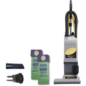 ProTeam ProForce 1500XP Bagged Upright Vacuum Cleaner with HEPA Media Filtration, Commercial Upright Vacuum with On-Board Tools, Corded