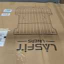 LASFIT 5.7FT Truck Bed Mat with Rambox for Ram 1500 2009-2025 2026 & RAM 1500 Classic 2019-2024 Short Bed (5FT7 / 67.4inches), All Weather Custom Fit Truck Cargo Bed Liner, Black